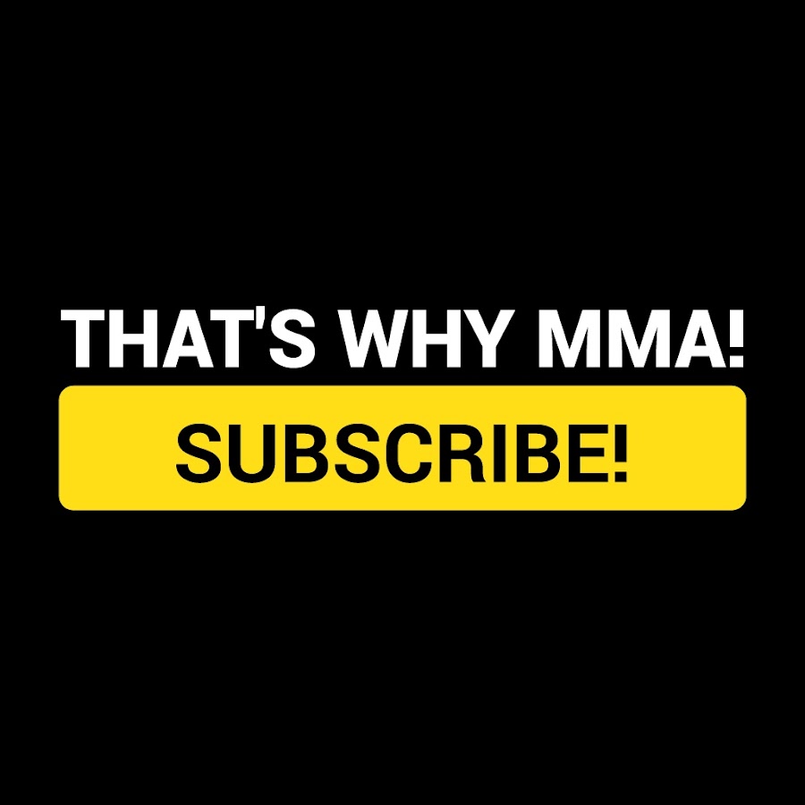 That's why MMA!