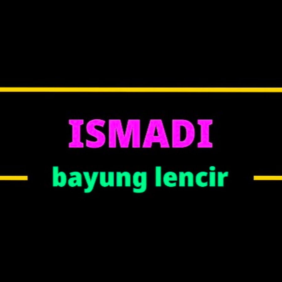 Ismadi Bayung Lencir YouTube