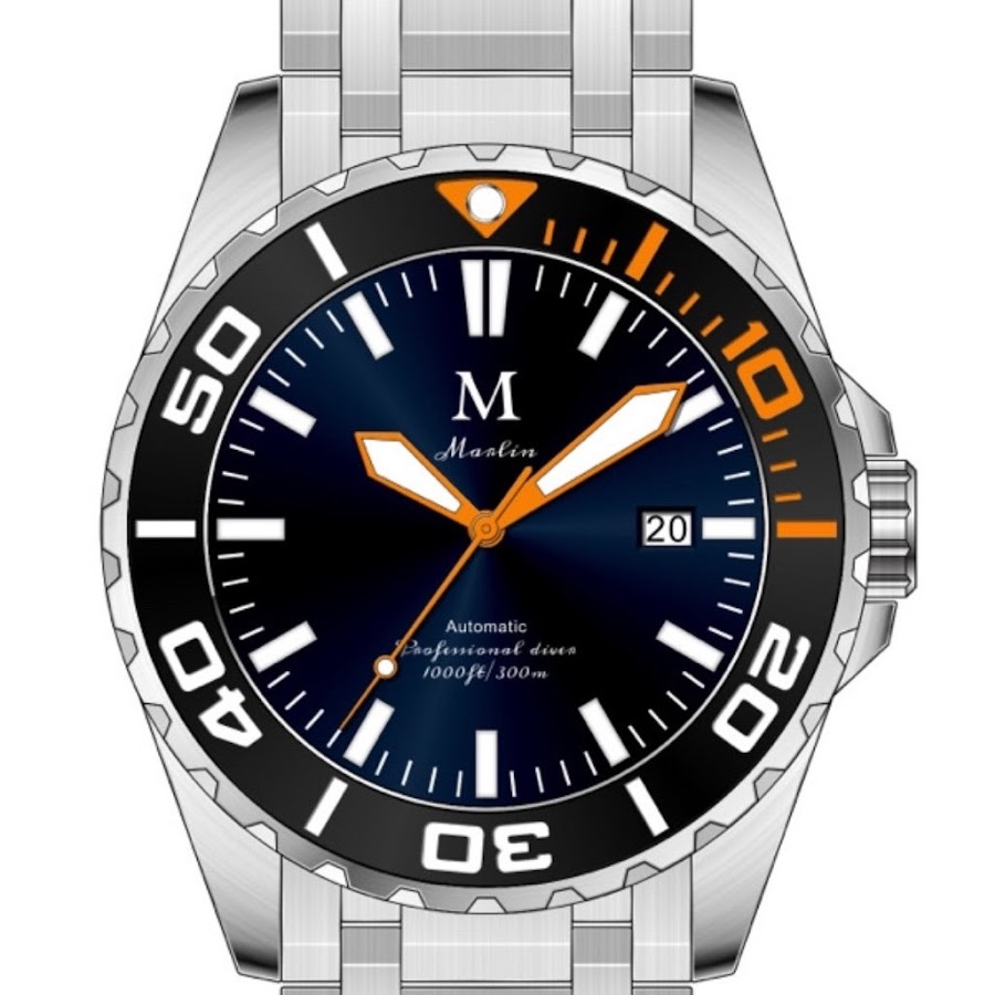 Marlin discount divers watch