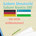 logo Salom Deutsch! Salom Nemis tili!