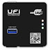 logo UFi DRoid, Powered by UFIBOX