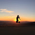 Hiker On A Trail