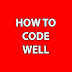 logo How To Code Well Archive