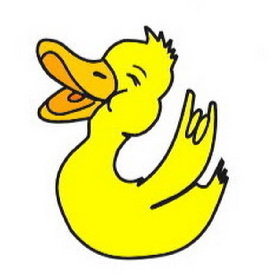 Duck TV logo. Duck TV. My Duck's Vision.