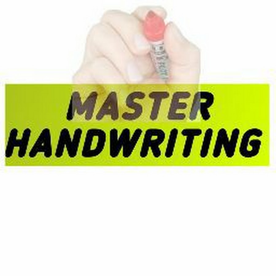 MASTER HANDWRITING