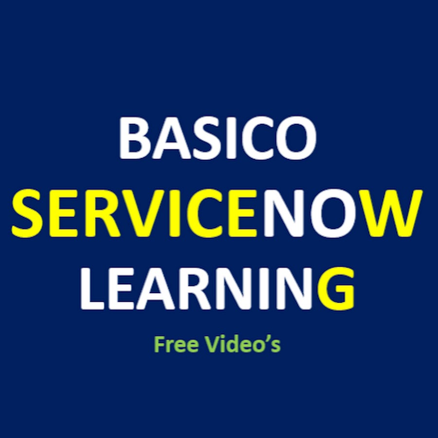 Basico ServiceNow Learning