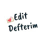 Edit Defterim