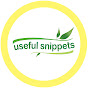 Useful snippets