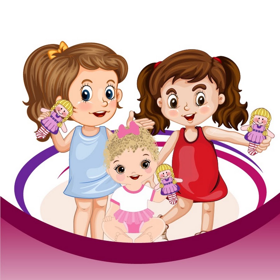 Little girls on sale playing dolls