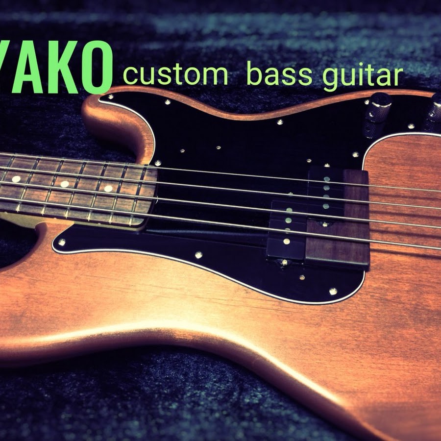 miyako custom bass guitar - YouTube