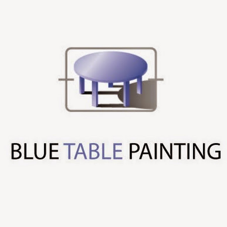 Blue Table Painting YouTube