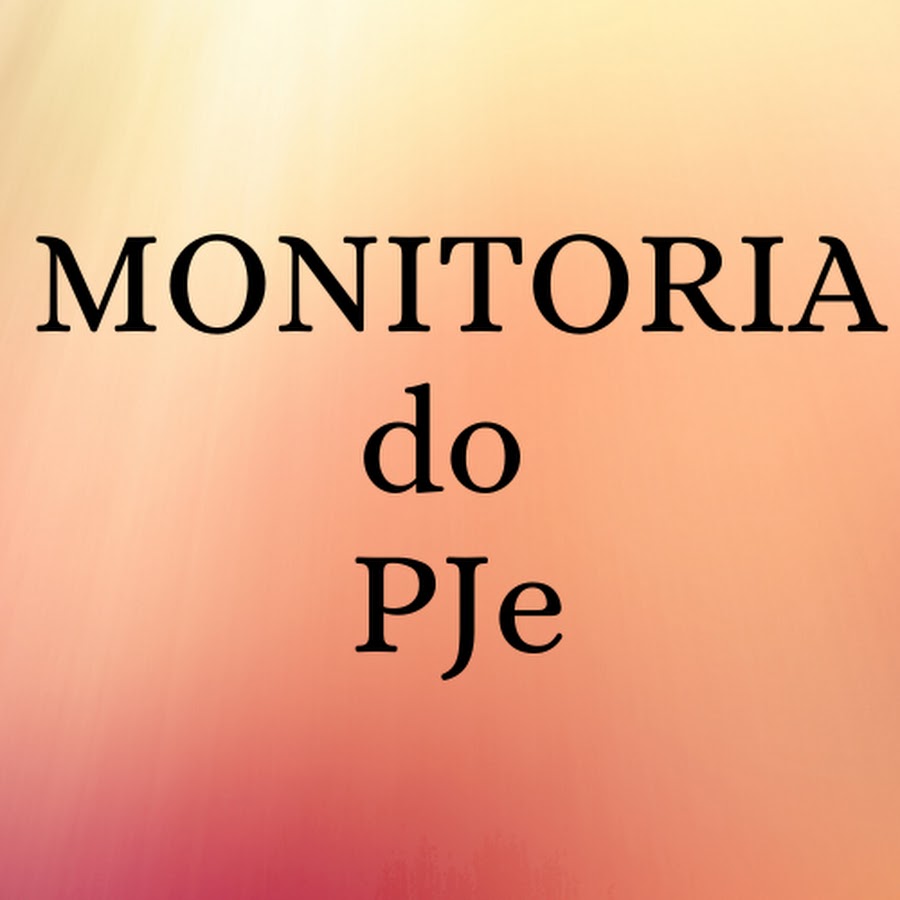 Monitoria do PJE