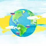 In Russian From Afar YouTube channel logo
