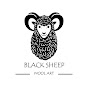 Black Sheep Wool Art