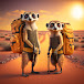 Suricates with Backpacks