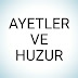 Ayetler ve Huzur