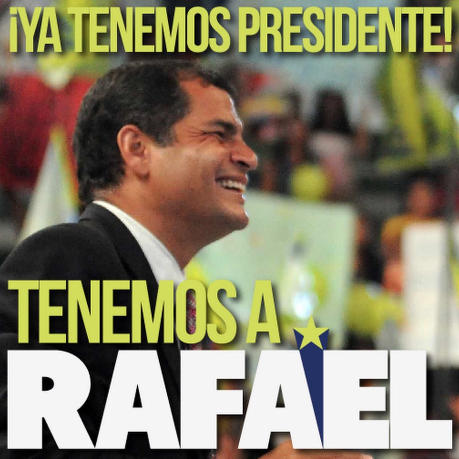 Tenemos A Rafael @yatenemospresidente