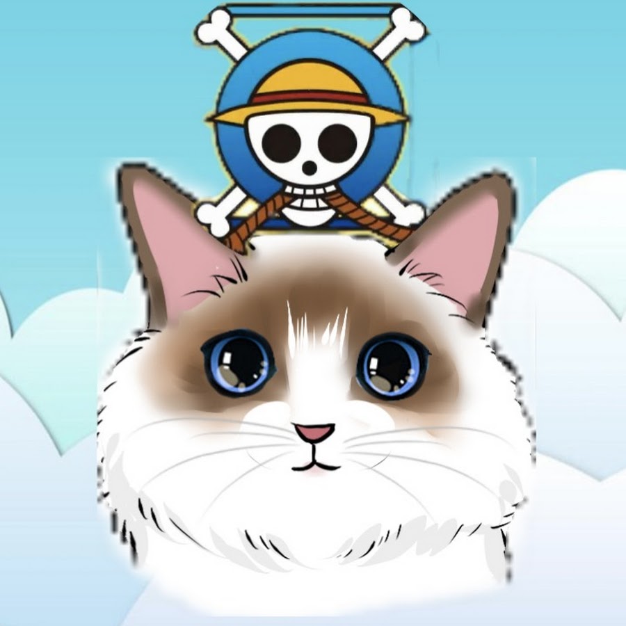 Cat One Piece Luffy and Chopper