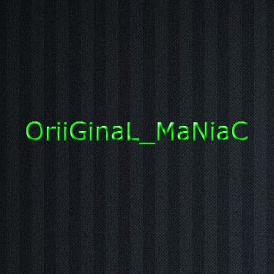 Oriiginal maniac youtube