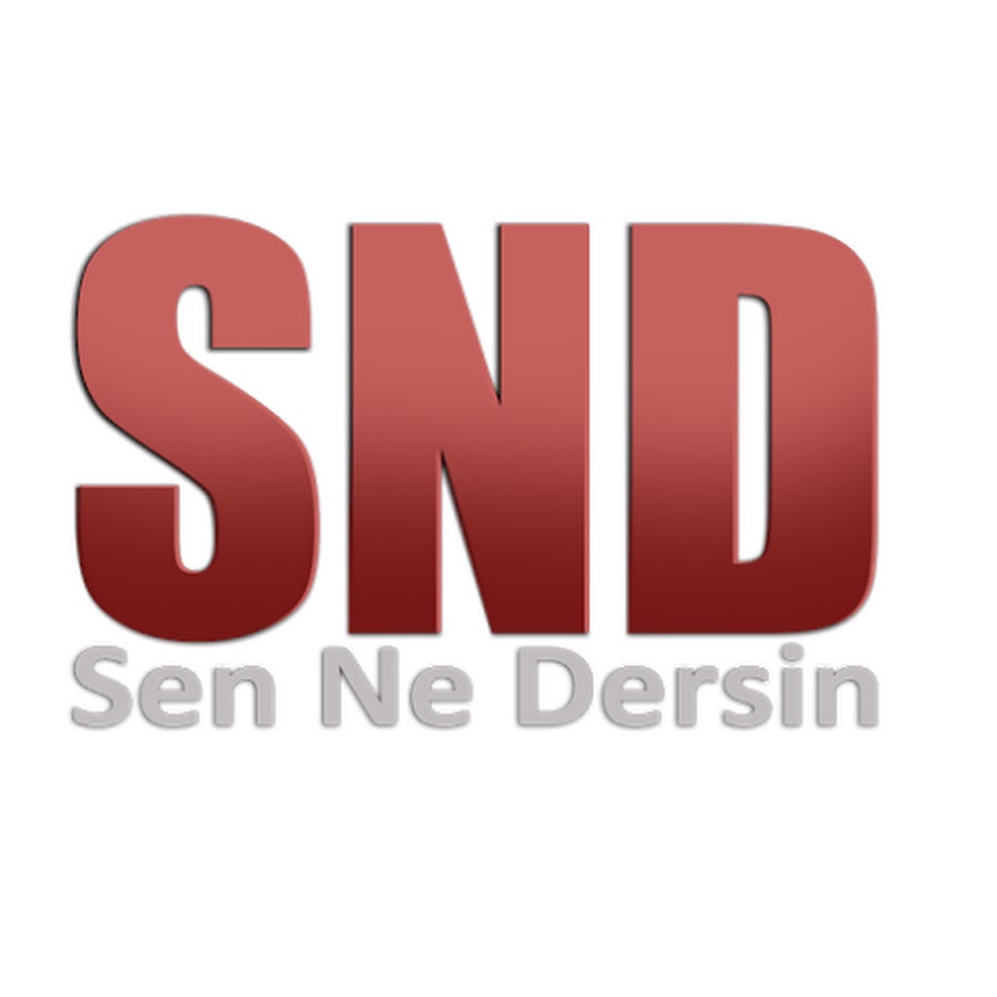 Sen Ne Dersin? @SNDmedya