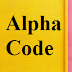 logo alpha code