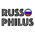 logo RUSSOPHILUS Lingua Russa con Mikhail