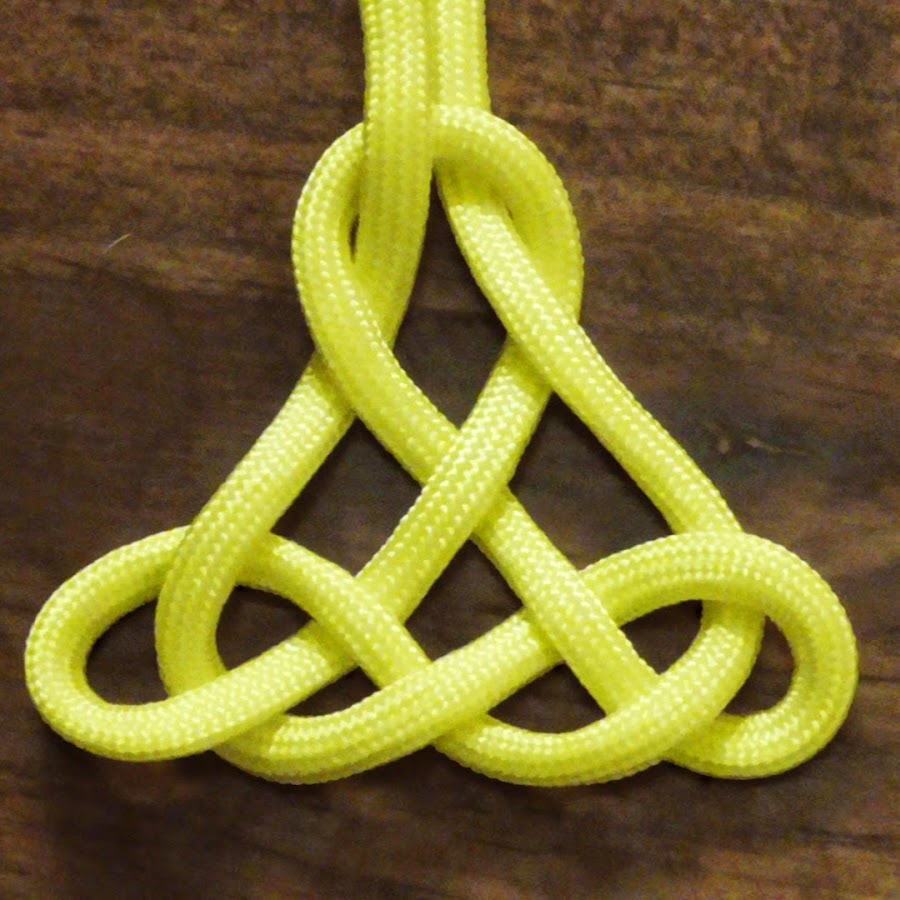 Paracord Tutorial: Butterfly Knot Parachute Cord Pendant For Necklace 