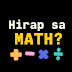 Hirap sa Math