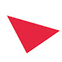 Bright Red Triangle