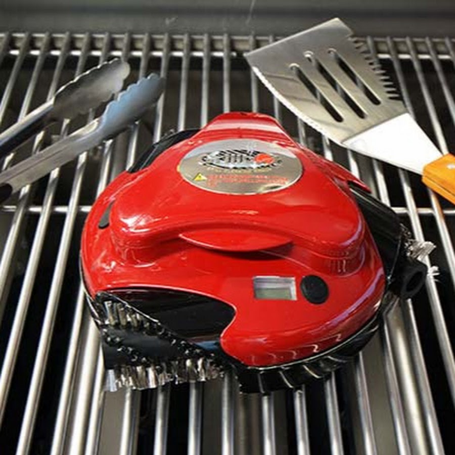 Grillbot The automatic grill cleaning robot YouTube