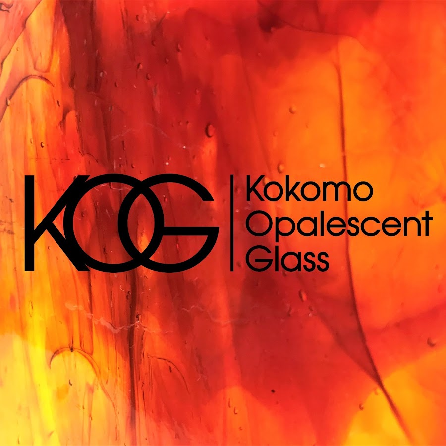 Kokomo Clear Wavolite Stained Glass Sheets