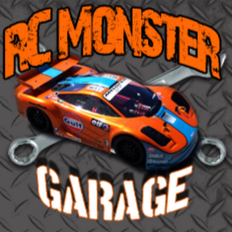 Monster truck radiocommande, vehicules-garages