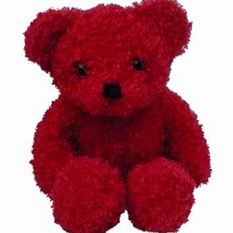 Бобби БЕАРХУГ игрушка красный медведь.