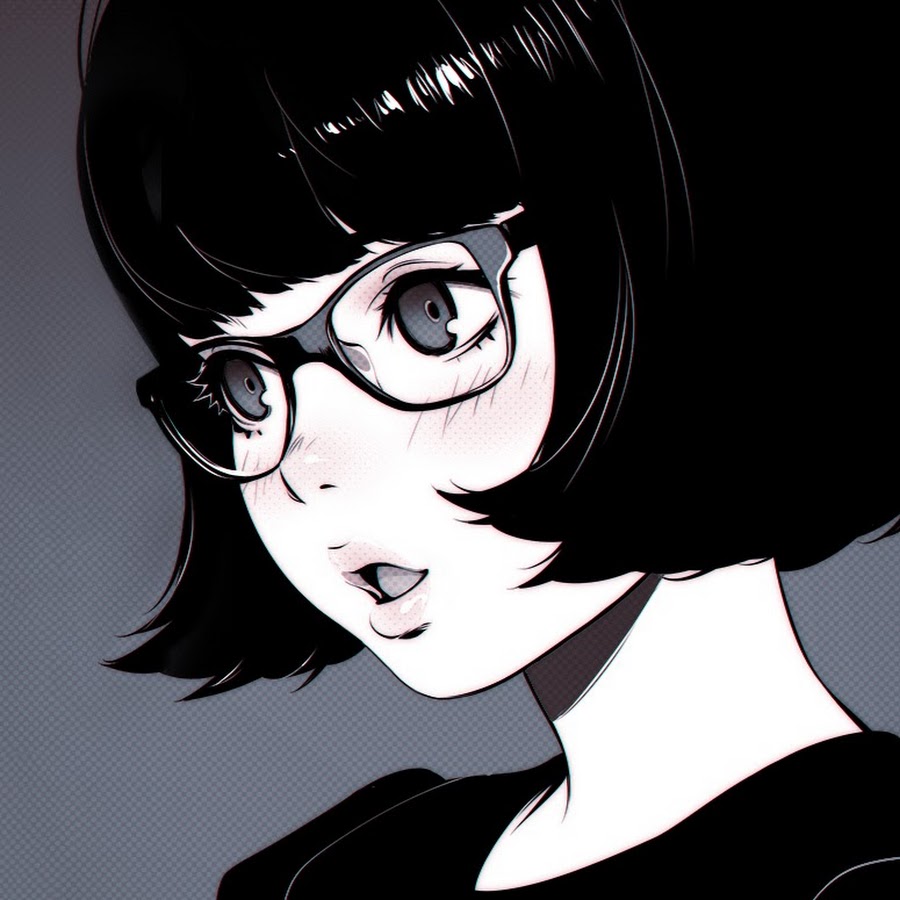 Simpatica matita da manga anime per bambine, disegno a colori, inchiostro  in bianco e nero, trendy Pixiv Fanbox Art di Ilya Kuvshinov e Ghibli ·  Creative Fabrica