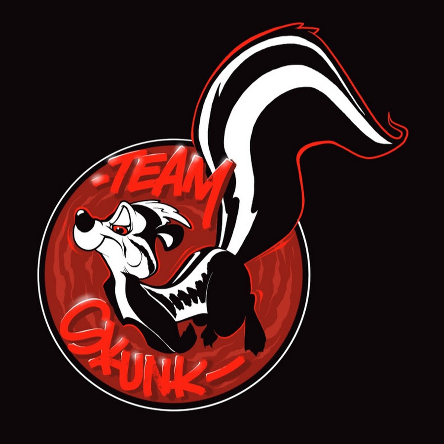 Skunk Team. Skunk Fight. Skunk butt Team Emblem. Skunk logo.