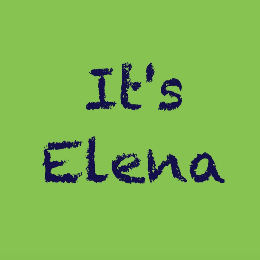 Elena is saying that she to go. Its Elena.