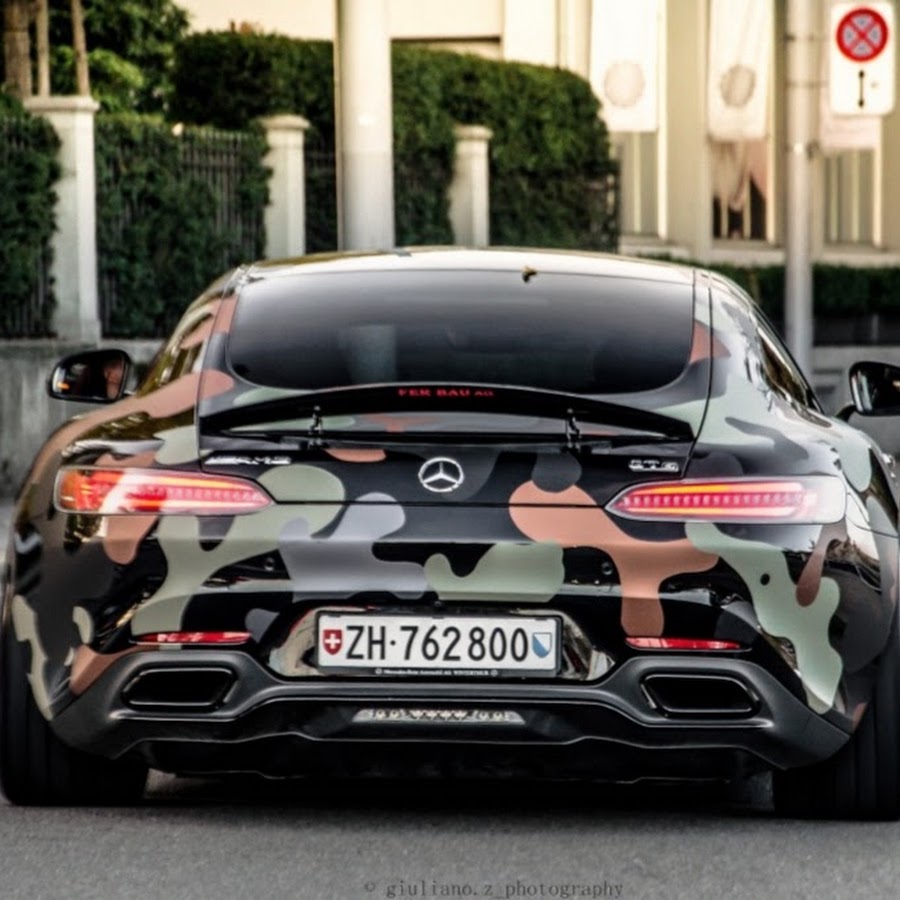 Винил на Mercedes gt63