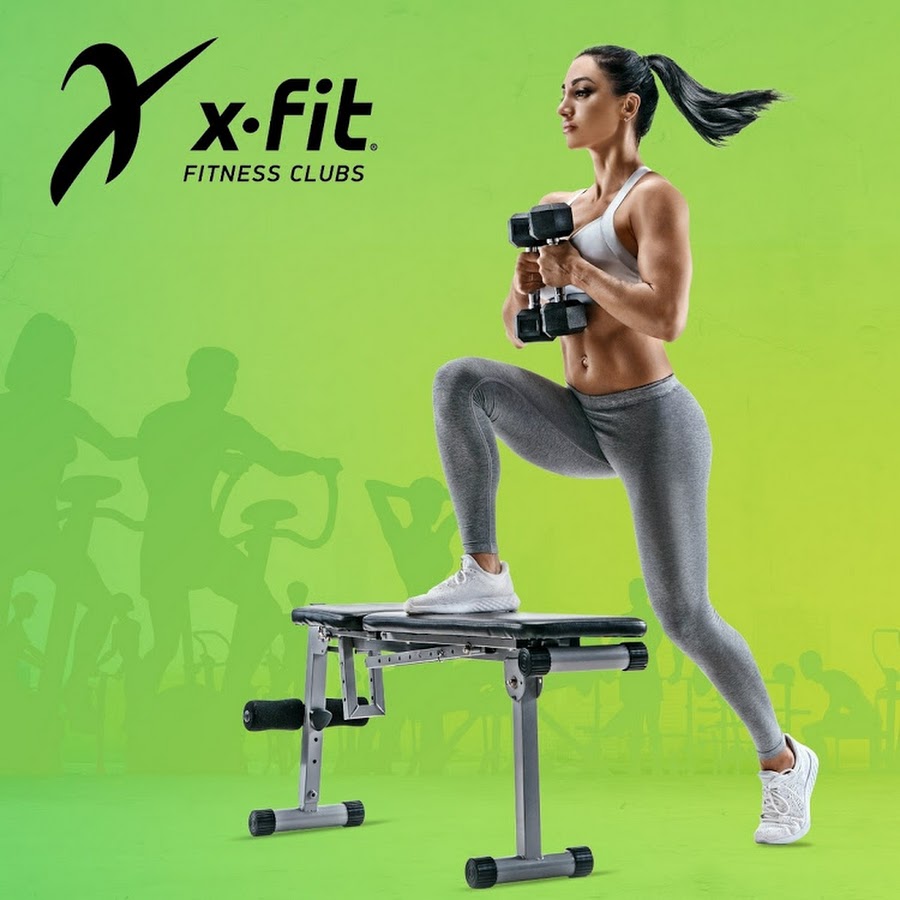 X Fit фитнес клуб реклама