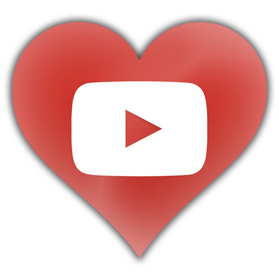логотип ютуб сердечком. открытка сердце.