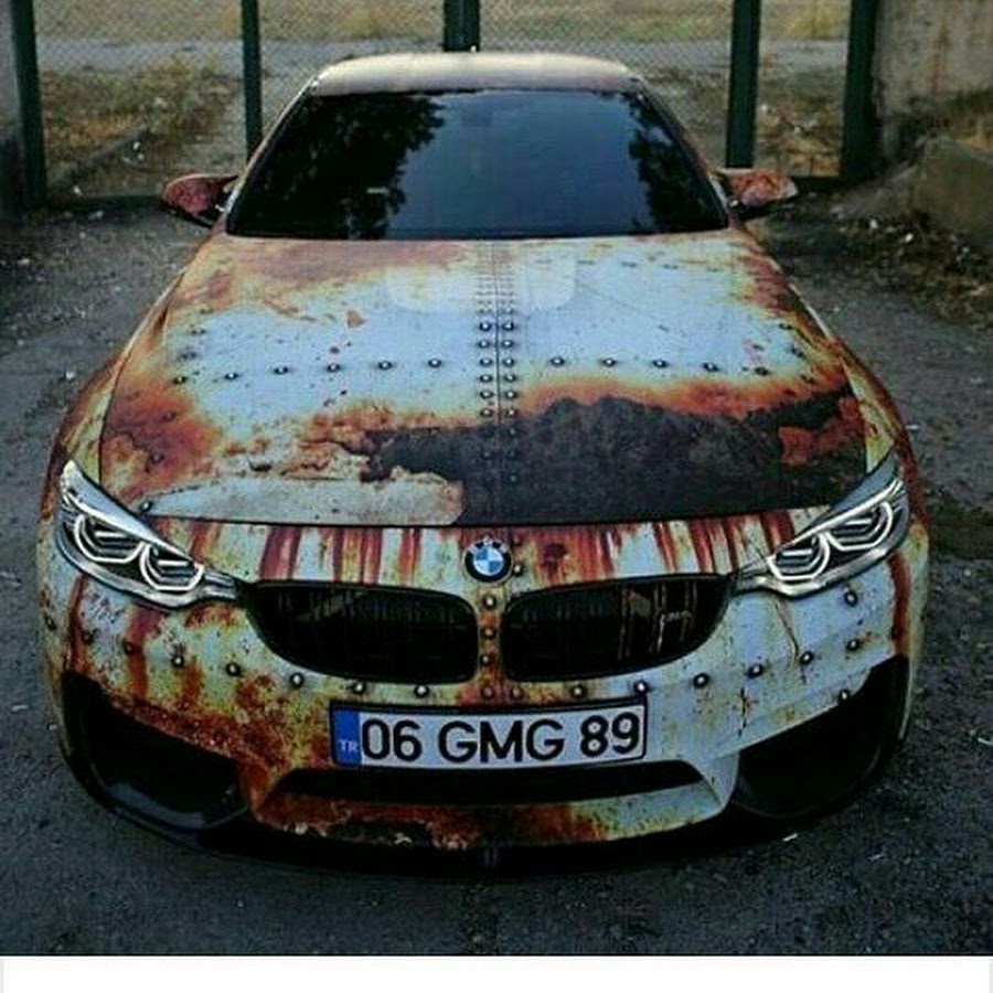 BMW Vinyl обклеенная