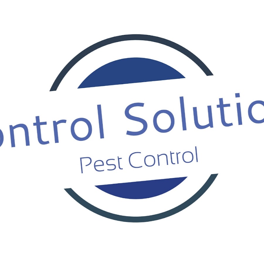 Pest Control logo. Control solution
