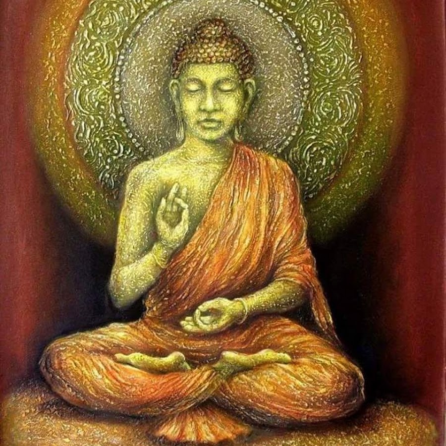 Есть ли будда. Будда Гаутама. Будда Гаутама Лотос. Будда живопись Тхеравада. Гаутама Будда арт.