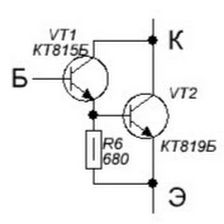 Кт 827 схема