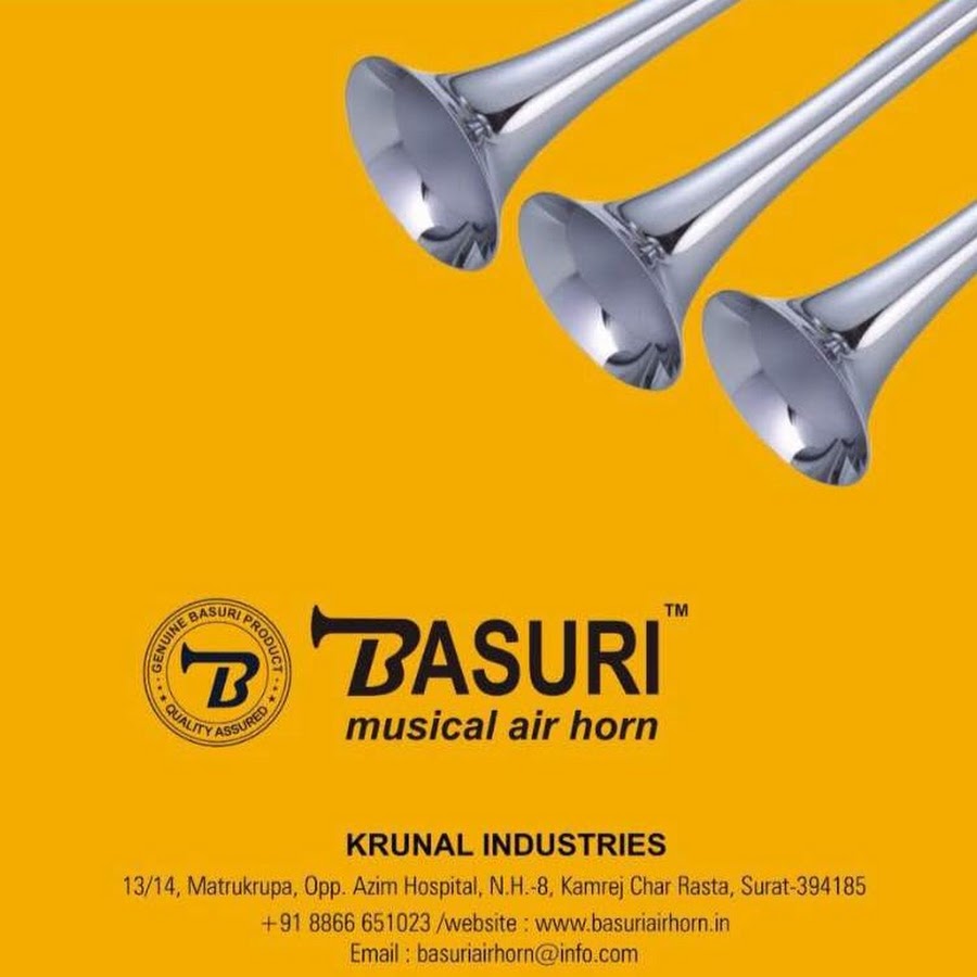 BASURI MUSICAL AIR HORN 