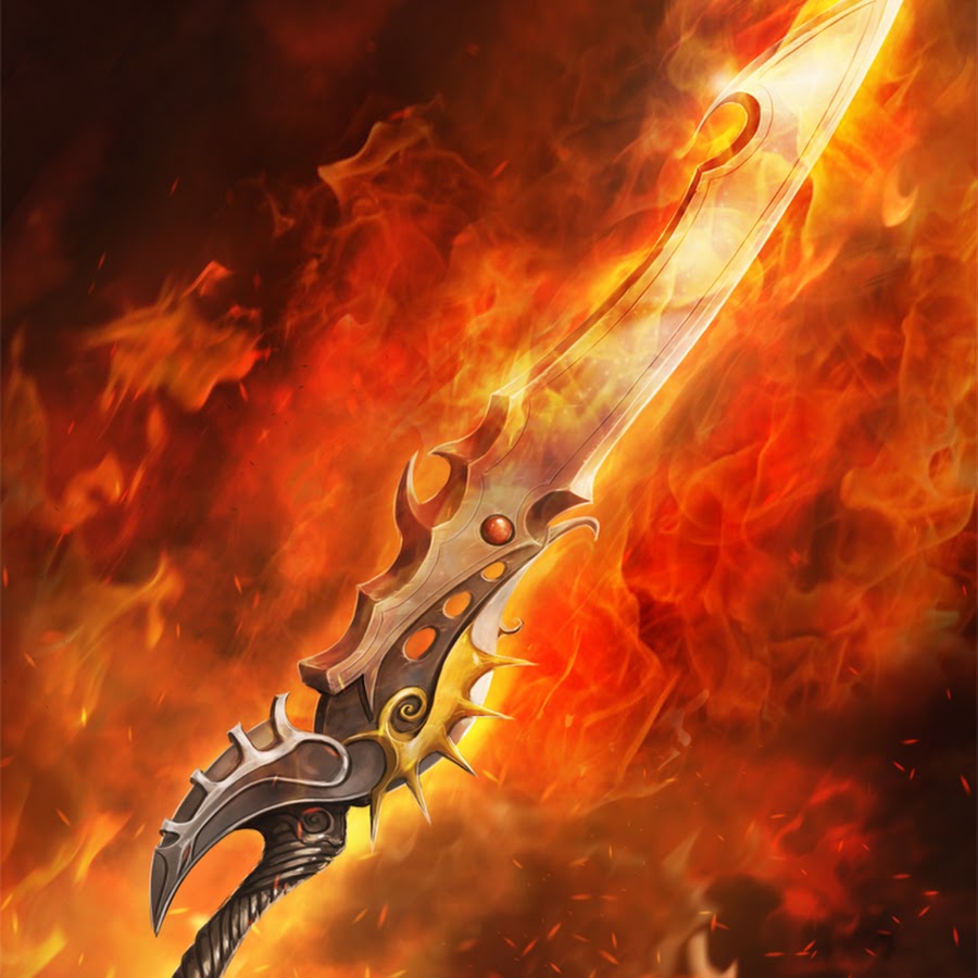 Жезл огня. Меч драгон Сворд. Огненный клинок вархаммер. Клинок огня Азирааля. Огненный меч.