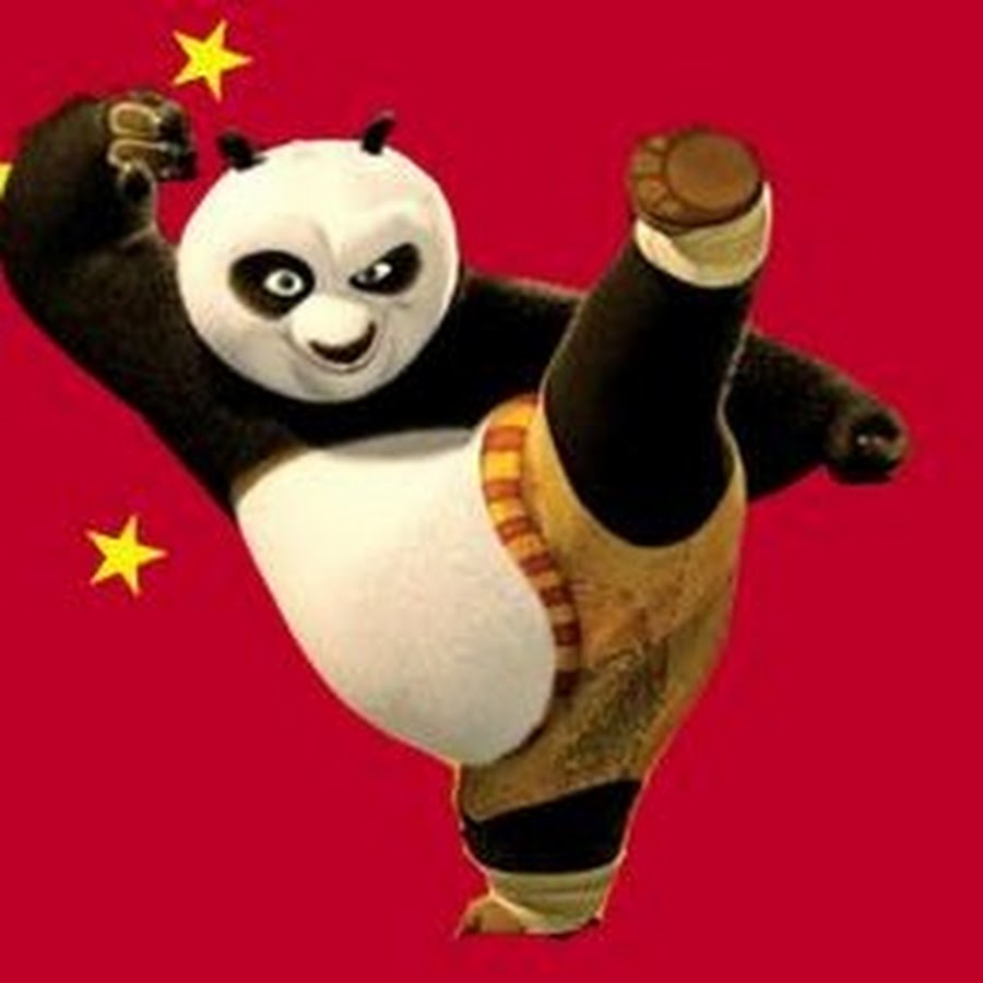 Кунг фу панда на китайском
