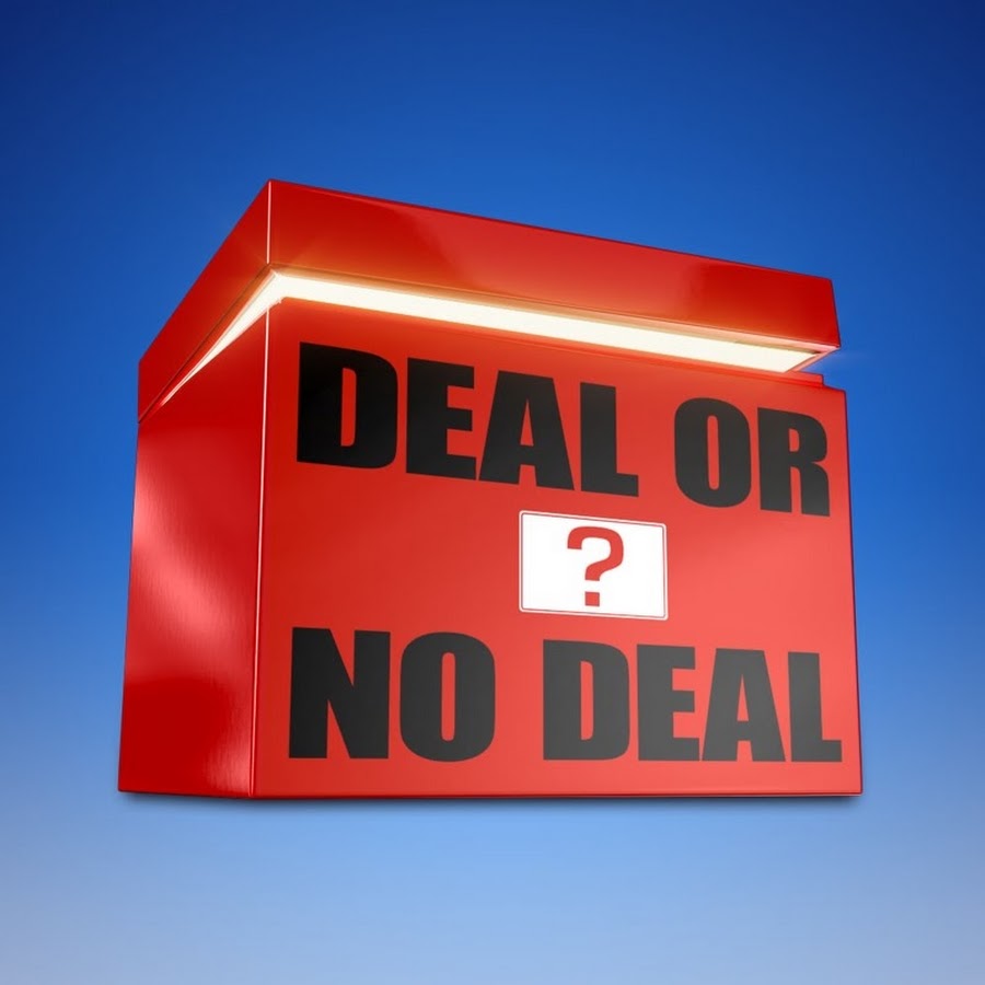 Deal update. Deal. Noel Edmonds stop pretending deal or no deal is more than it is.