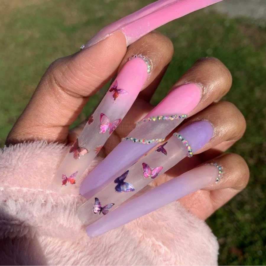 LONG HELLO KITTY POLYGEL NAILS! TRYING NEW POLYGELS IN A JAR