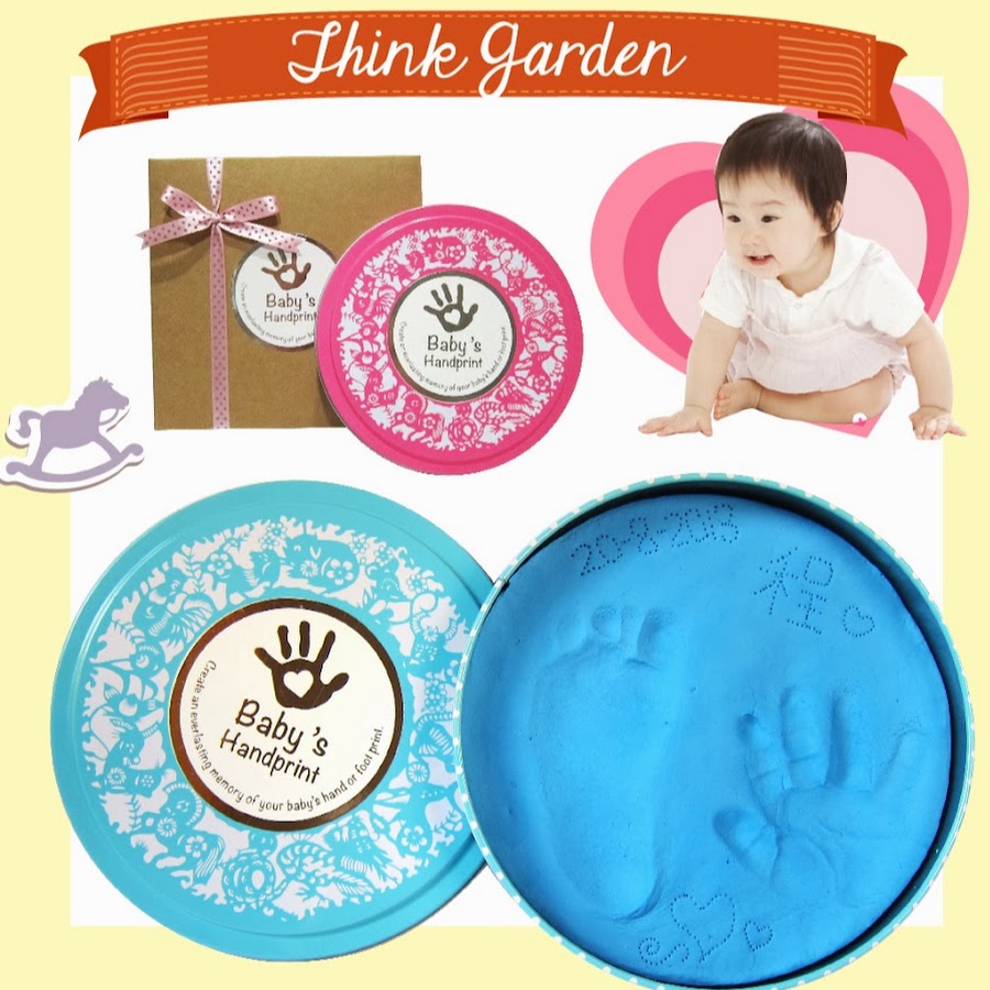 Baby Handprint Clay Kit Instruction Video by Think Garden 