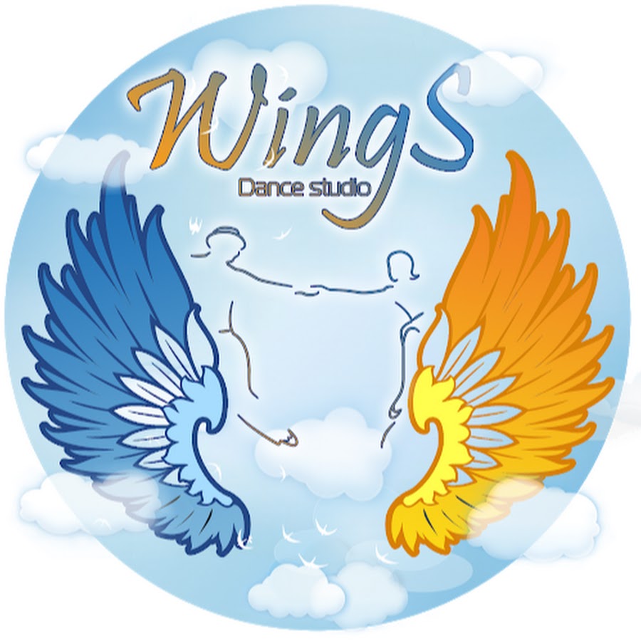 Wings dance. Dance Wings logo.